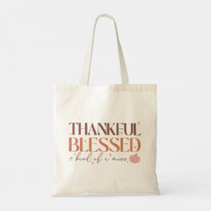 Tote Bag Drôle Citation "Gentil, béni et un peu de Mess"