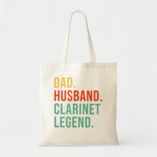 Tote Bag Drôle Clarinet Je Détruis Silence Clarinetist Pour