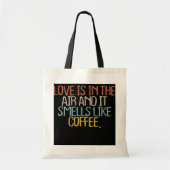 Tote Bag Drôle crème de café Humour plaisanterie Dire café (Devant)