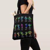 Tote Bag Drôle de danse d'algèbre Fonction Prof de maths Ge (De près)