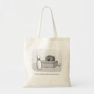 Tote Bag Drôle de gestion et de leadership Cartoon Humour