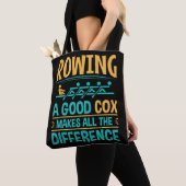 Tote Bag Drôle de remorquer un bon cox fait toute la différ (De près)