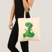 Tote Bag Drôle Dinosaure Dinosaure Roaring T-Rex (Devant (produit))