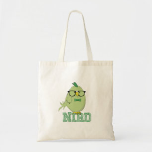 Tote Bag Drôle d'oiseau nerd avec des lunettes Geek pun a
