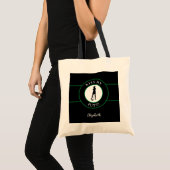 Tote Bag Drôle Embrasse Mon Putt Golfer Pour Sa Mignonne Ve (Devant (produit))