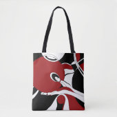 Tote Bag Drôle Expression Yoga Cercles de méditation Motif (Devant)