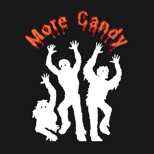 Tote Bag Drôle Halloween Candy Zombies