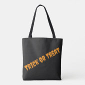 Tote Bag Drôle Halloween Candy Zombies (Dos)