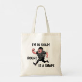 Tote Bag Drôle homme de course (Dos)