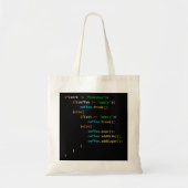 Tote Bag Drôle Java Programmer Coffee Coding Cadeau Pour Co (Devant)