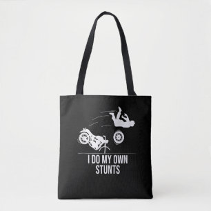 Tote Bag Drôle Je Fais Mes Propres Têtes Cool Moto Cadeaux