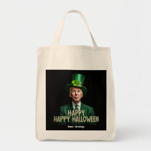 Tote Bag Drôle Joe Biden St Patrick's Day Confus