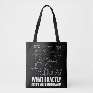 Tote Bag Drôle Math Geek Physique Science Plaisanterie