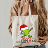 Tote Bag Drôle Noël Tennis Ball Dabbing