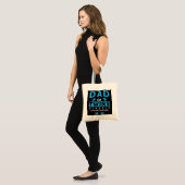 Tote Bag Drôle Papa Of Twins Classic Overachiever Twins (Devant (modèle))