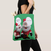 Tote Bag Drôle Père Noël Joke (De près)