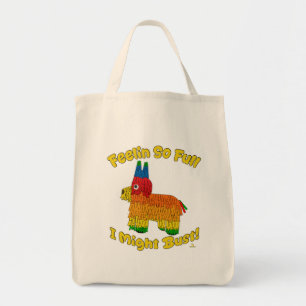 Tote Bag Drôle Pinata Pleine Fête de dessin Temps Epic Joie