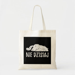 Tote Bag Drôle Polonais Chat Pologne Polska