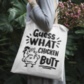 Tote Bag Drôle poulet