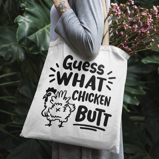 Tote Bag Drôle poulet
