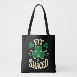 Tote Bag Drôle Saint Patrick Irlandais en Forme