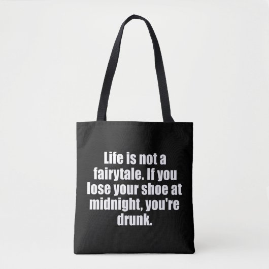 Tote Bag Drôle sarcastique dit des citations célèbres sarca (Devant)