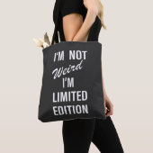 Tote Bag Drôle sarcastique dit la police blanche (De près)