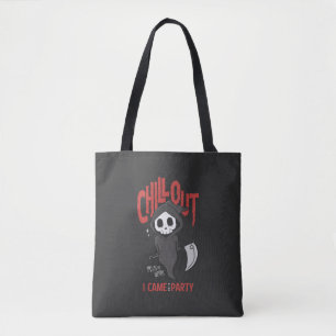 Tote Bag Drôle Sarcastique Grim Reaper Halloween Party
