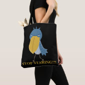 Tote Bag Drôle Shoebill Stop Staging (De près)