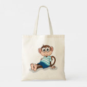 Tote Bag Drôle singe (Dos)