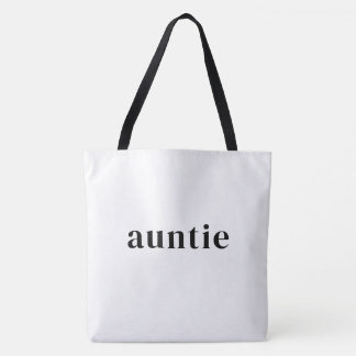 Tote Bag Drôle Tante Hawaïenne Pidgin Style Local Blanc