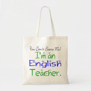 Tote Bag Drôle, tu ne peux pas me faire peur Je suis enseig