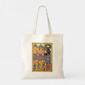 Tote Bag Dropping Rocks, Manesse de Codex du XIVe siècle (Dos)