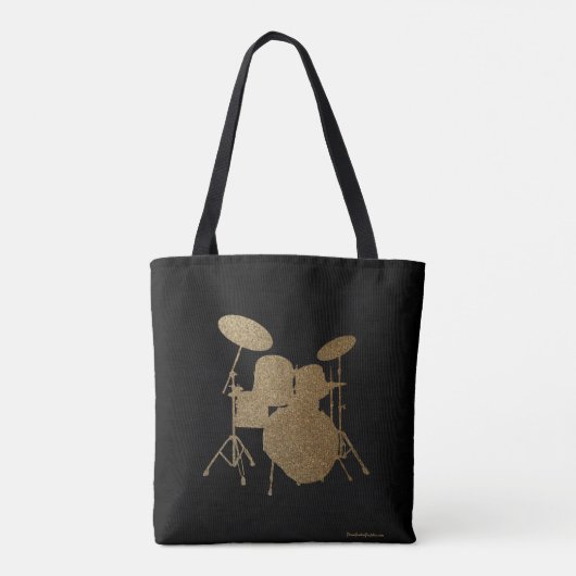 Tote Bag Drummer Bag Drumming Fourre-tout Drum Kit Groupe d (Dos)