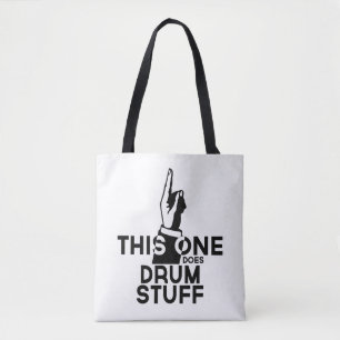 Tote Bag Drums Stuff - Funny Drums Music