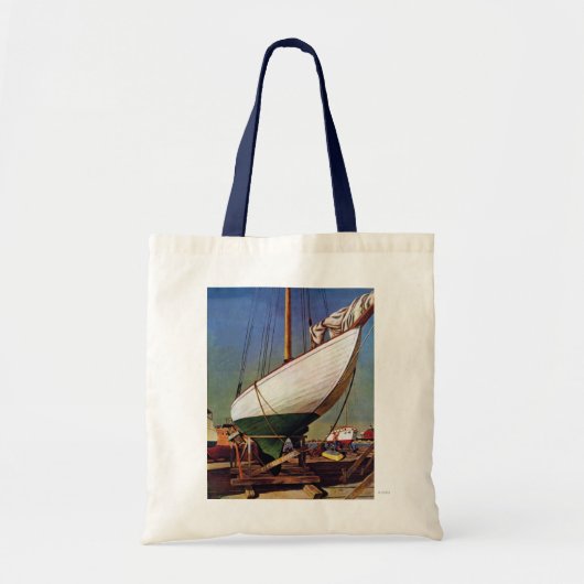 Tote Bag Dry Dock par John Atherton (Devant)