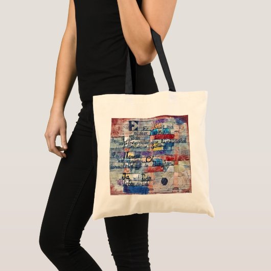 Tote Bag Du chant des chansons, Klee (Devant (produit))