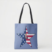 Tote Bag ~ du ~ MAGA d'étoile de drapeau de Donald J. (Devant)