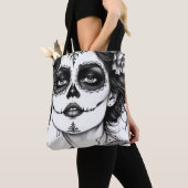 Tote Bag Dualité éthérée (De près)