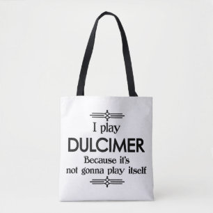 Tote Bag Dulcimer - Jouez-Vous De La Musique Funny Deco