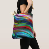 Tote Bag Dunes peintes (De près)
