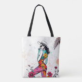 Tote Bag Duo Emerald Muse (Dos)
