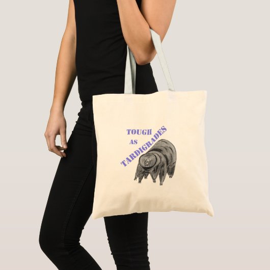 Tote Bag Dur comme Tardigrades (Devant (produit))