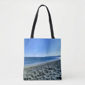 Tote Bag Dusk à Malibu Beach (Devant)