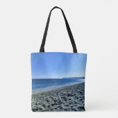 Tote Bag Dusk à Malibu Beach (Dos)