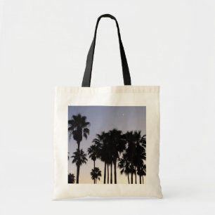 Tote Bag Dusk avec palmiers Scène tropicale