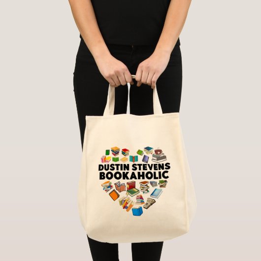 Tote Bag Dustin Stevens Bookaholic (Devant (produit))