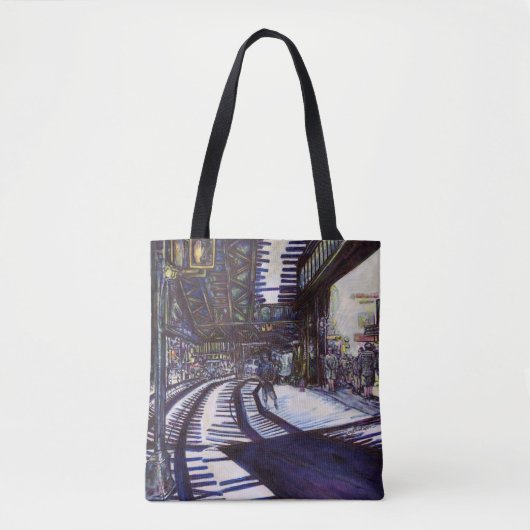 Tote Bag Dusting the Piano (Devant)