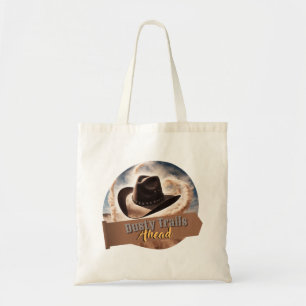 Tote Bag Dusty Trail Adventure - Cowboy Casquette Graphisme