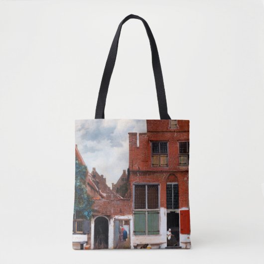 Tote Bag Dutch Alley, Johannes Vermeer (Devant)